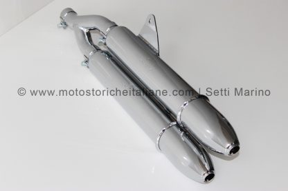Marmitta modello moto Gilera 175 Extra Rossa