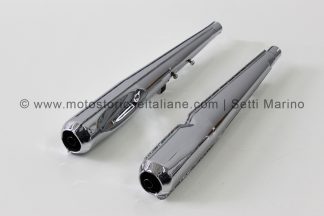 Marmitta modello Honda moto epoca mod. 350 Bicilindrica