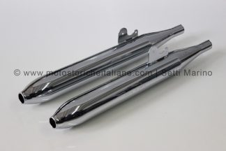 Marmitta modello moto Laverda 200 Bicilindrico
