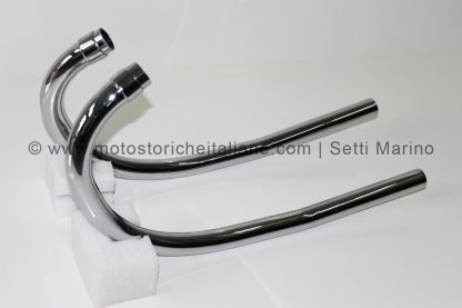 Collettore di scarico modello moto Laverda anni 70 750 GT