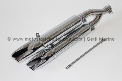 Marmitta modello moto Morini Settebello 175 anni 1954 e successivi