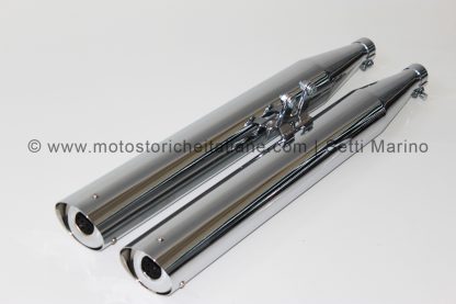 Marmitta modello moto MV Agusta 250 Teste Tonde (1966-1971)