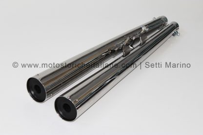 Marmitta modello moto MV Agusta 350 Ipotesi (1975-1980)